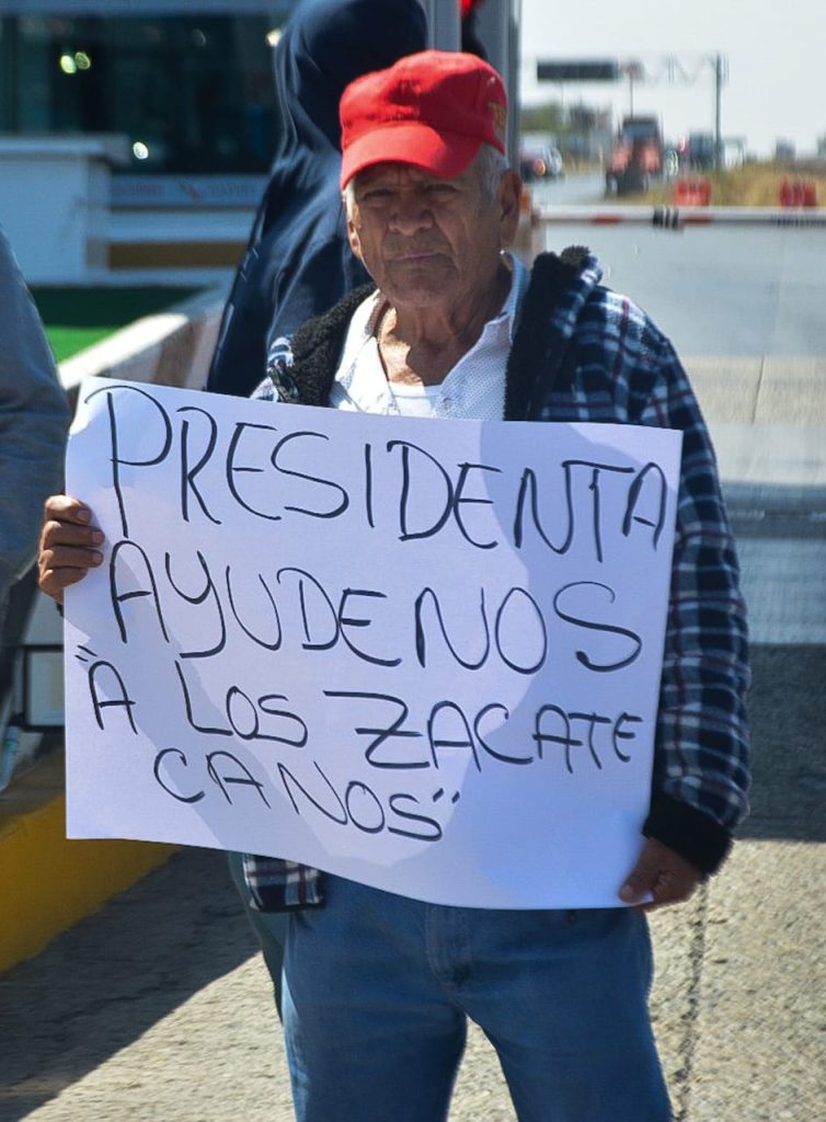 José Narro Céspedes productores Zacatecas movilización frijoleros 2025