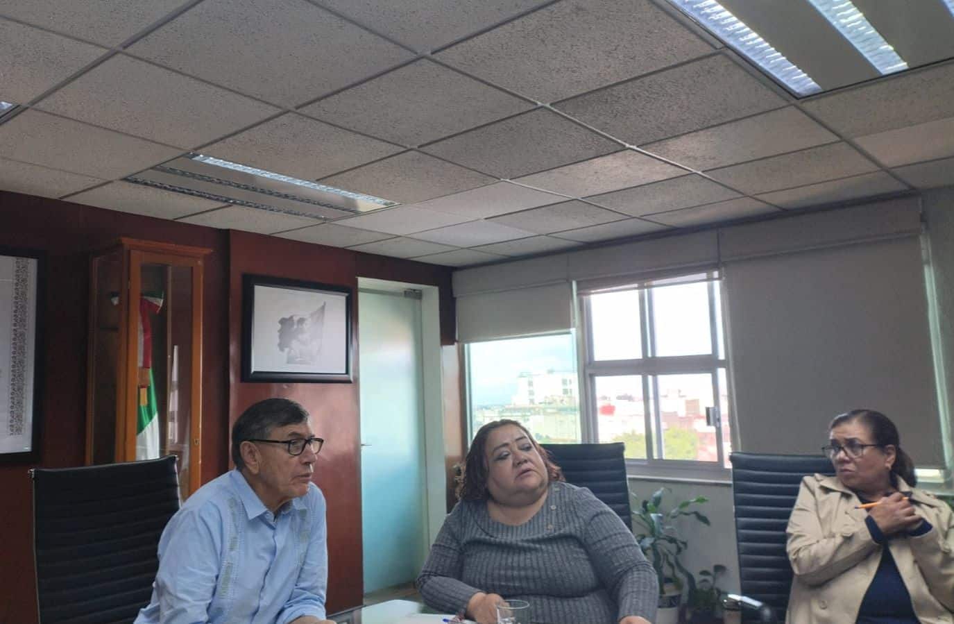 Claudia Gómez Godoy reunión Procuraduría Agraria restauración río Lerma-Santiago