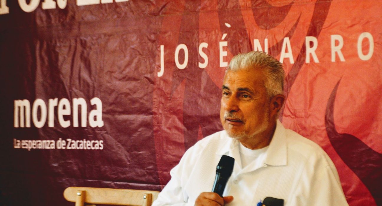 José Narro Céspedes conferencia prensa foro campo Zacatecas Por la Grandeza de Zacatecas